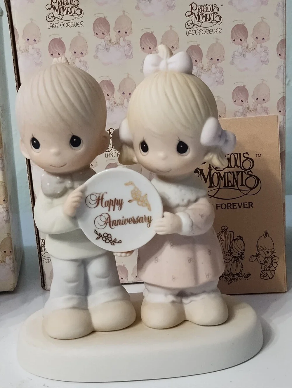 Precious Moments Figurines, Johnathan And David #E 2824 & # E 2853 & # E 2823